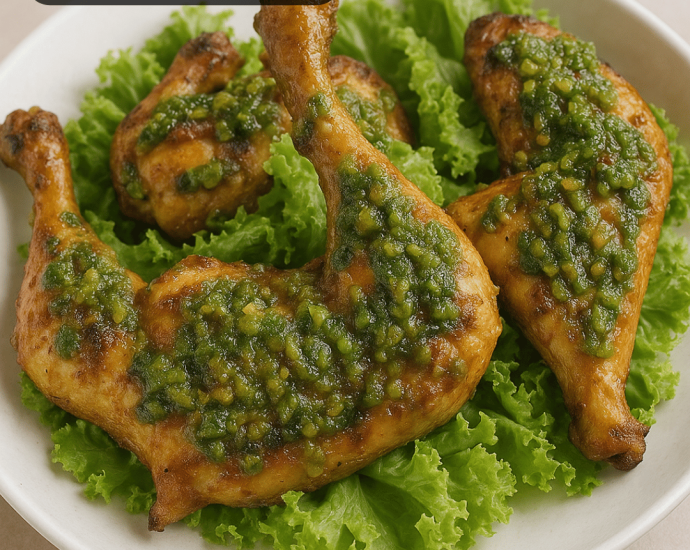 Rahasia Ayam Panggang Sambal Hijau