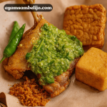 Ayam sambel ijo di Medan