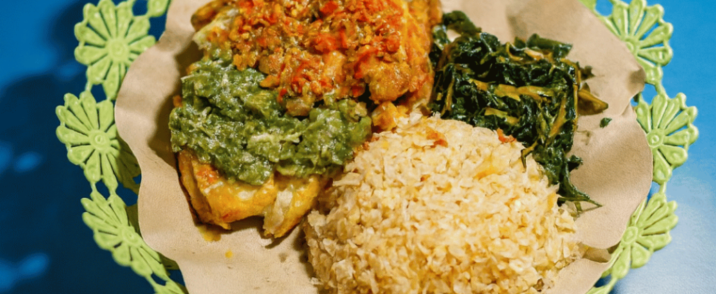 ayam sambel ijo dengan daun jeruk