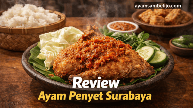 review ayam penyet surabaya